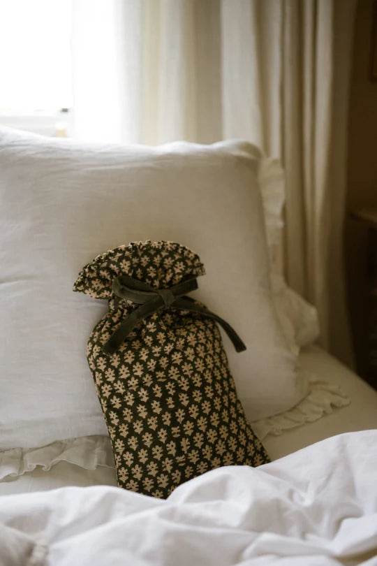 Forest Blockprint Hot Water Bottle