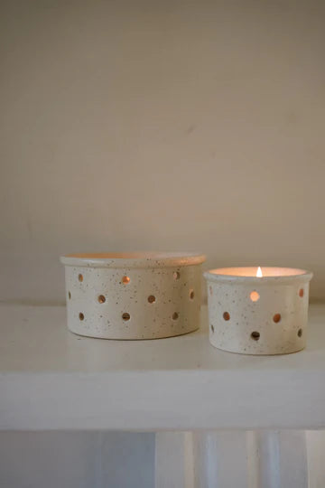 French Cheese Mould Candle Holder - Set of 2