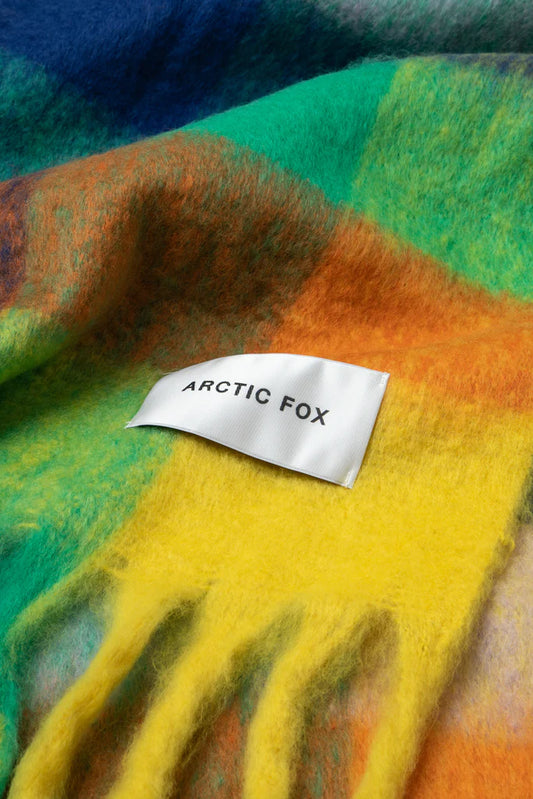 NEW Arctic Fox Luxury Recycled Cosy Scarf - Nordic Skies