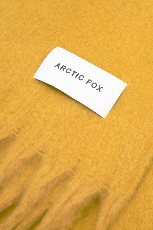 Arctic Fox Luxury Recycled Cosy Scarf - Frozen Amber