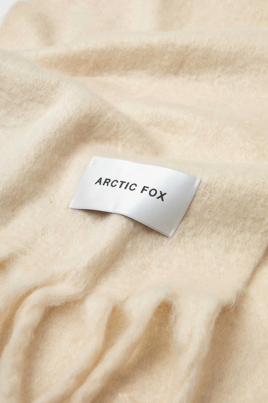 Arctic Fox Luxury Recycled Cosy Scarf - Pebble