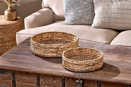 SALE! Kamtha Water Hyacinth Tray - 25% OFF!