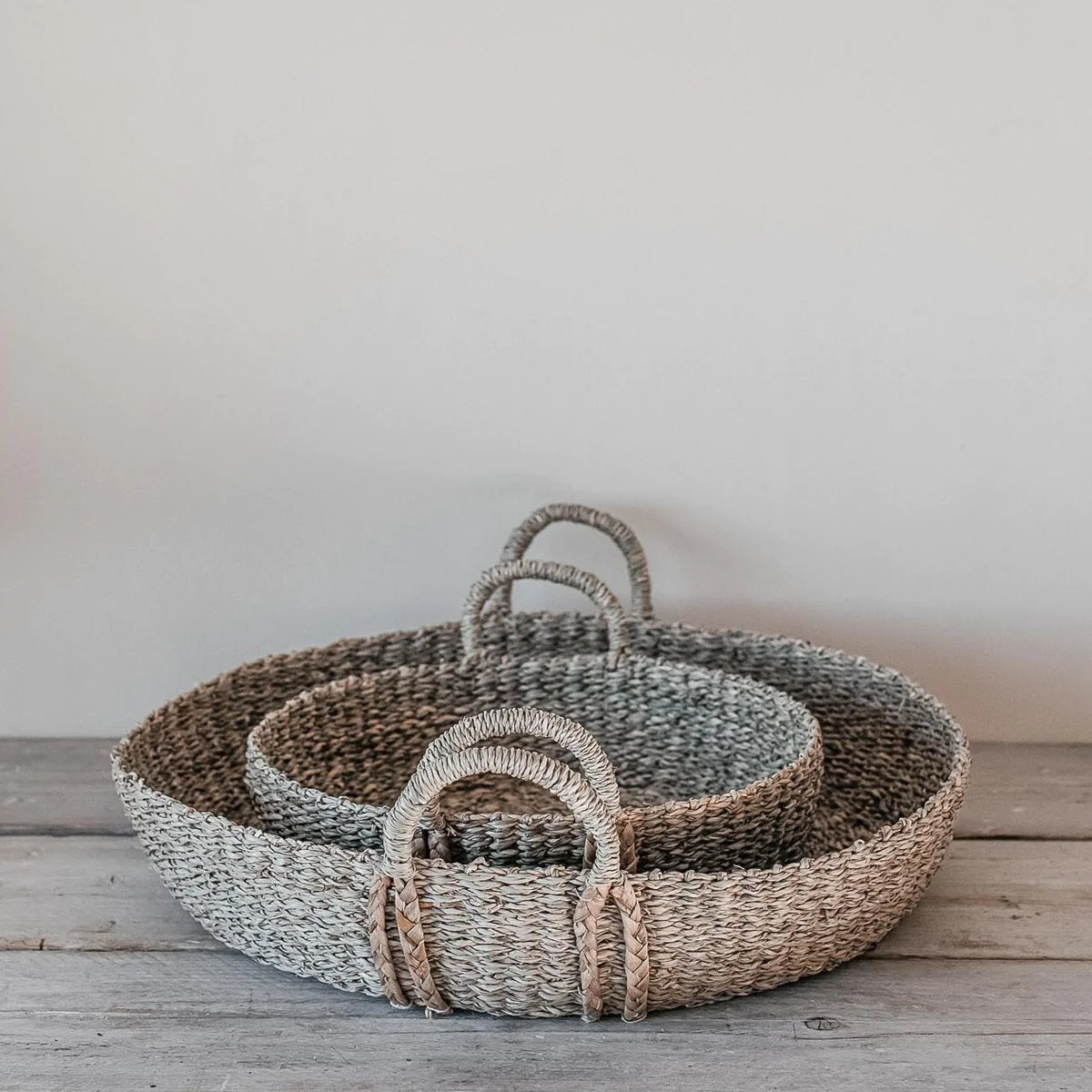 KUTEN ROUND SEAGRASS BASKET