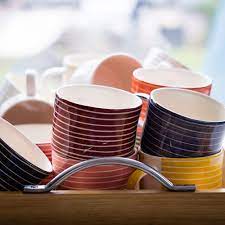 Sgraffito Stripe Mug Color Range