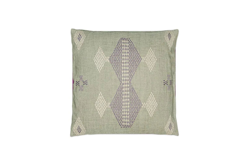 Ekta Embroidered Linen Cushion