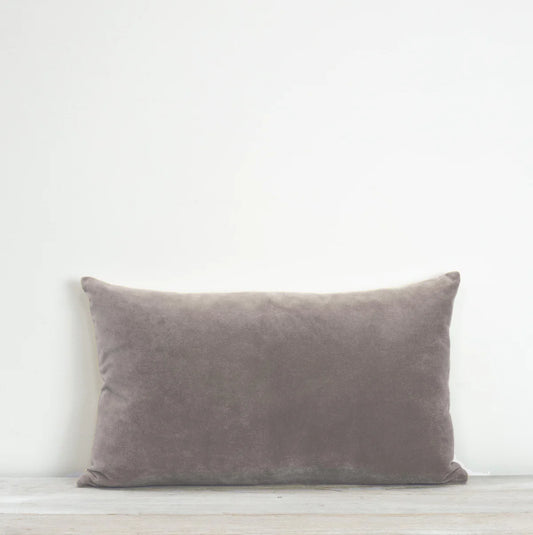 TRUFFLE VELVET CUSHION