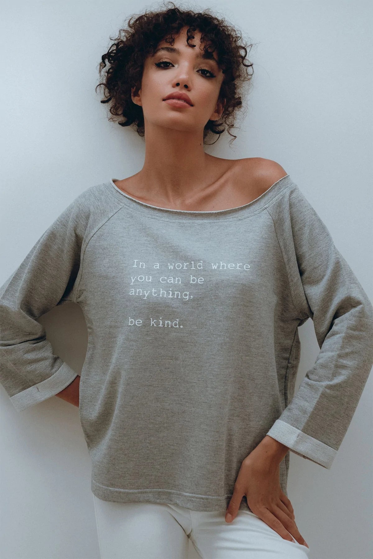 "Be Kind" At Home sweater
