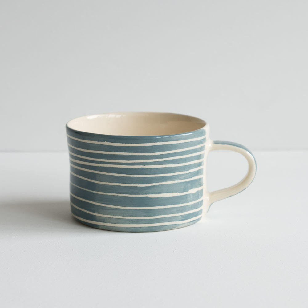 Sgraffito Stripe Mug Color Range